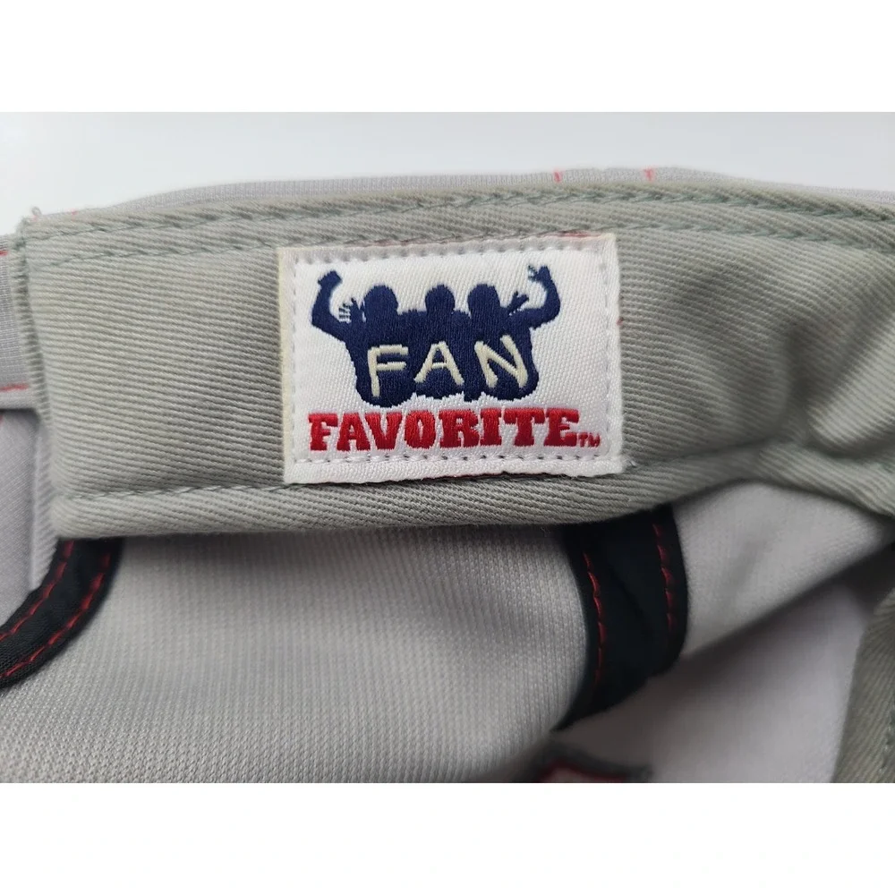 Minnesota Twins Fan Favorite Adjustable Hat Cap Polyester Blend Men MLB Gray Red